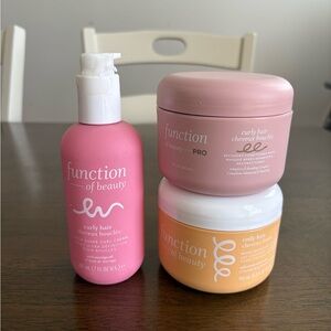 SOLD❌ Function of Beauty Curly Hair Set